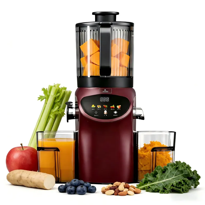 Electric Slow Juicer Cold Press - High-end Electric 6.30inch Extra Large Feed