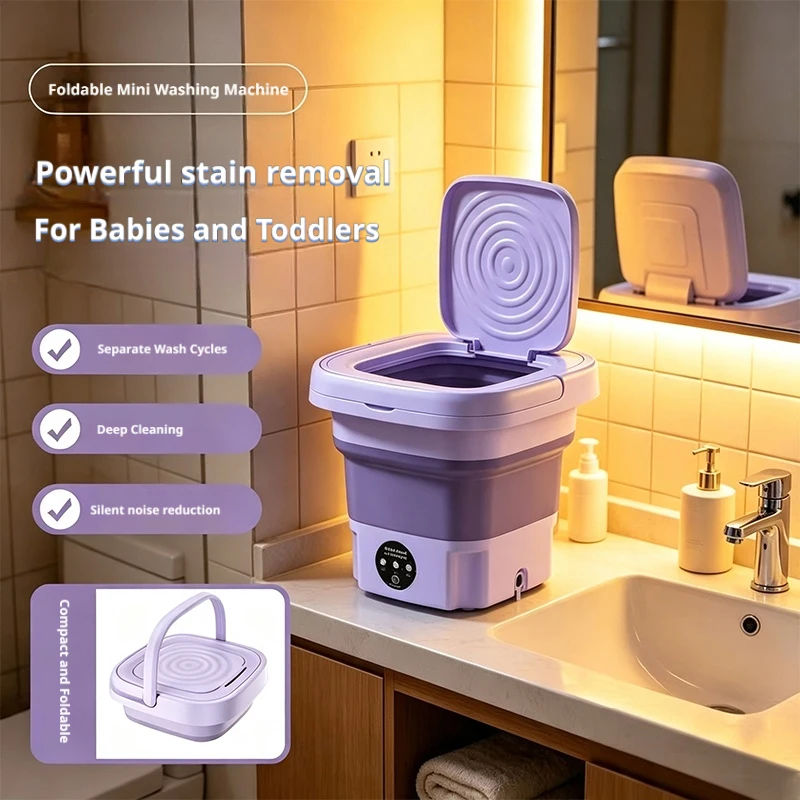 9L Fold Mini Washing Machine P - Small Appliances recension och pris