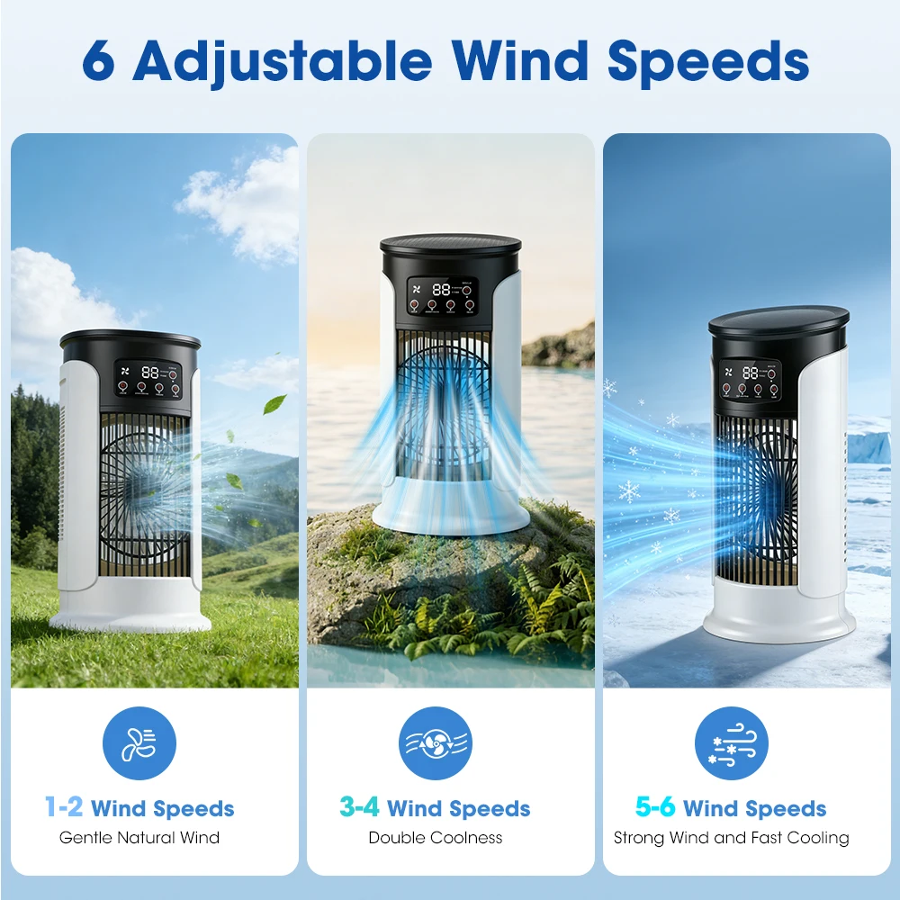 3 In 1 Household Fan Air Condi - Air Conditioners recension och pris