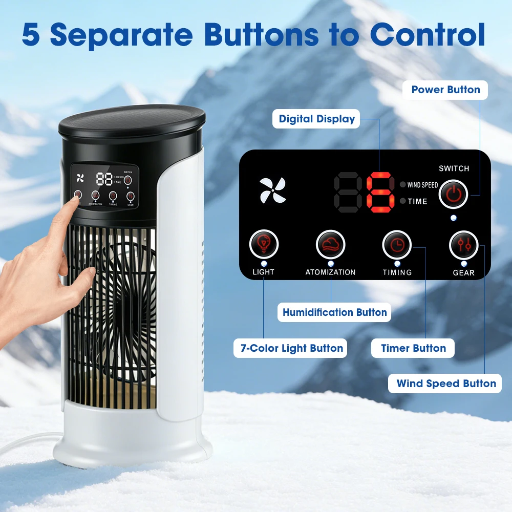 3 In 1 Household Fan Air Condi - Air Conditioners recension och pris