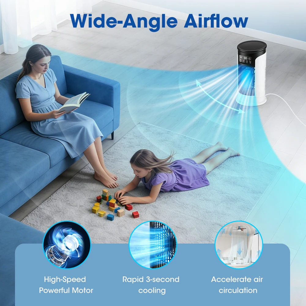 3 In 1 Household Fan Air Condi - Air Conditioners recension och pris